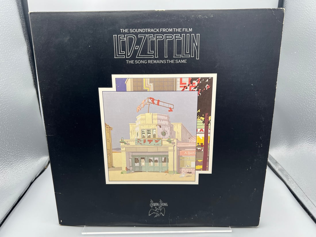 Led Zeppelin: The Song Remains the Same (1976), gatefold, 2 LPs, the soundtrack from the film (1 of 6)