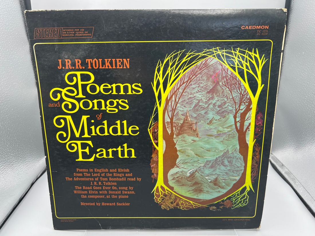 J.R.R. Tolkien: Poems and Songs of Middle Earth (1967), poems in English and Elvish read by (1 of 5)