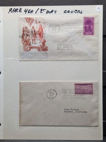 Sleeve Of 4 Rare First Day Covers