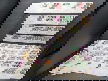 50 Rare 4 Block First Day Covers