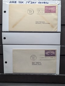 Sleeve Of 4 Rare First Day Covers