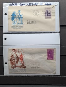 Sleeve Of 4 Rare First Day Covers