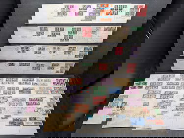 50 Rare 4 Block First Day Covers