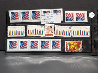 Half Sleeve w/New U.S. Postage Stamps