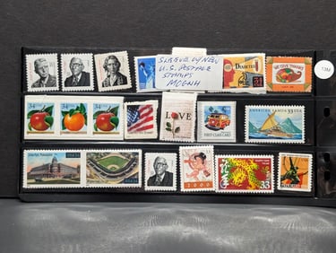 Half Sleeve w/New U.S. Postage Stamps