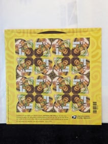 Sheet Of Jimi Hendrix 2014 Forever Stamps, Face Value $11.68.