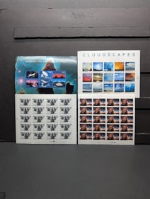 Sheet Of 4 U.S. Postal Mint Sheets