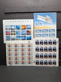 Sheet Of 4 U.S. Postal Mint Sheets