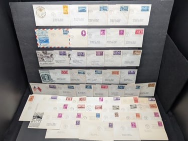 Lot Of 50 Mint First Day Covers & Cachets