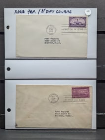 Lot Of 4 Rare Four Block First Day Covers