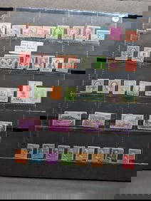 Sheet Of 1930's U.S. Stamps