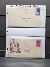 Lot Of 4 Rare First Day Covers