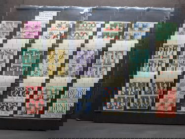 Two Sheets Of U.S. Postal Plate Blocks