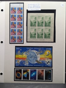 Sheet Of 8 U.S. Postal Booklet Stamps