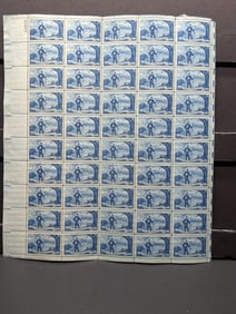 Mint Sheet Of U.S. "Future Farmers Of America" Postage Stamps - Original Gem