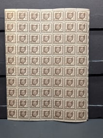 Mint Sheet Of U.S. "Ohio" Postage Stamps - Original Gem