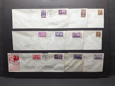 Pack Of 10 First Day Covers