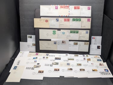 Lot Of 50 Assorted First Day Covers