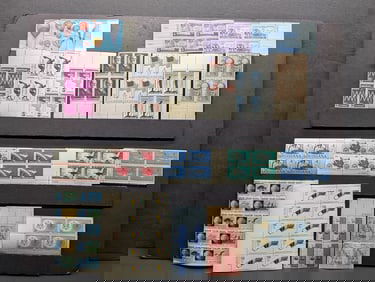 20 Assorted U.S. Postal Plate Blocks