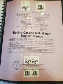 Amercian Commemorative First Day of Issue Sheets- 1987- 24 Sheets