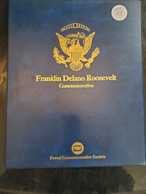Franklin Delano Roosevelt Commemorative Porfolio First Day of Issue