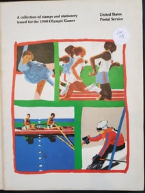1980 Olympic Games Stamps & Stationery- Nice Collection