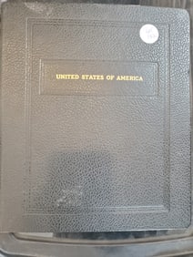 U.S. Sparsely Filled Vintage Stamp Album