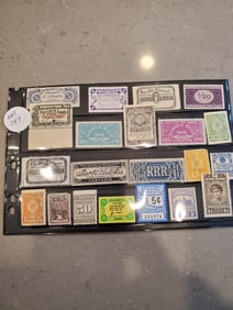 U.S. State and Revenue Various Stamps Many Mint Condition