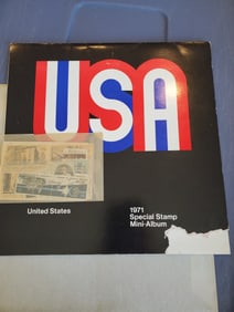 1971 Special Stamp Mini-Album- Cover Torn