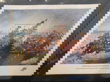 1976 Bicenntenial Souvenir Sheets Scott 1688 and 1689 Mint Condition