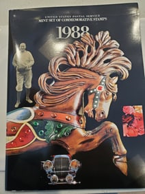 1988 U.S. Postal Service Commemorative Mint Set- Very Good Condition