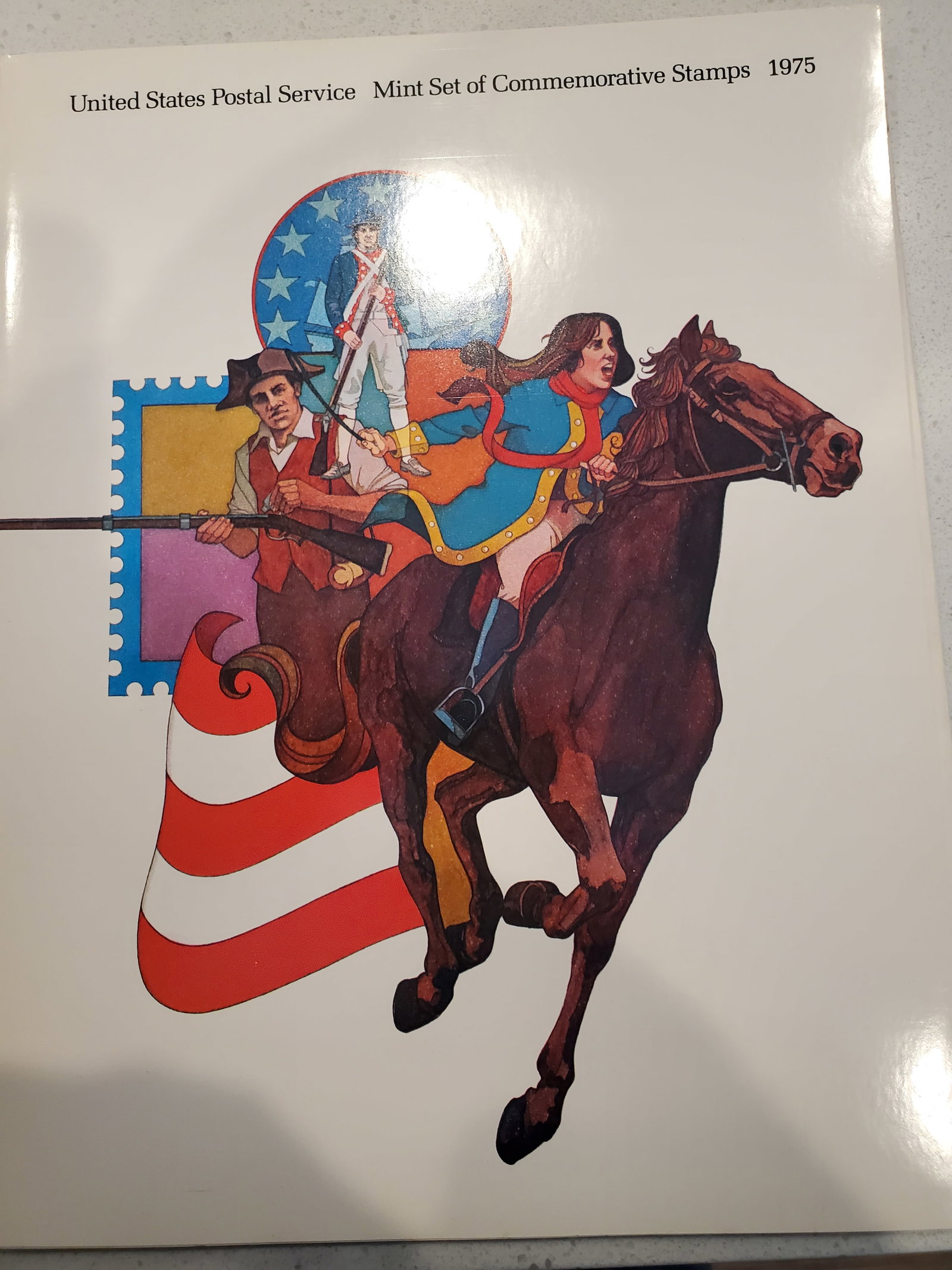 1975 U.S. Postal Service Commemorative Mint Set- Very Good Condition (1 of 1)