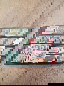 U.S. Primarily Used- a few Unused Stamps. Scott # Q9 - 25 cent Parcel Post, Lincoln 5 cent Scott #
