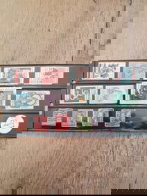 U.S. Commemorative Mint and Used Vintage Washington and Franklin Stamps