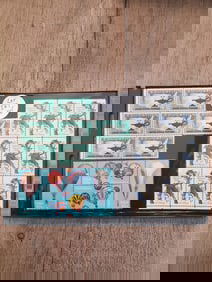 U.S. Commermorative Mint Blocks of 4, 7 and 9 stamps