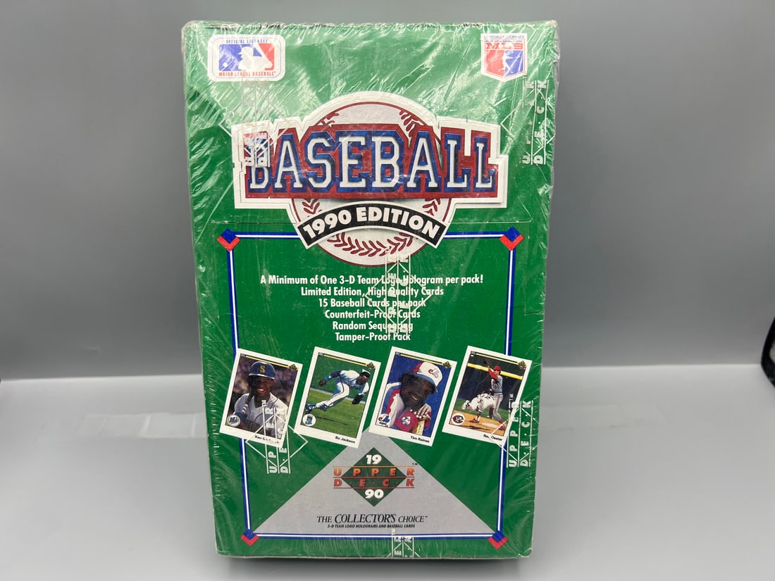 1990 Upper Deck Baseball Sealed Box