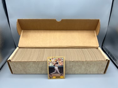 1987 Topps Baseball Complete Set W/ Barry Bonds, Bo Jackson, Barry Larkin RCs
