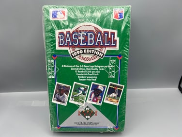 1990 Upper Deck Baseball Sealed Box