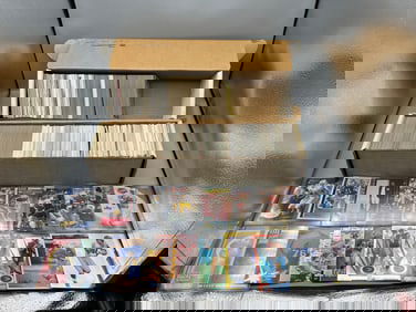 Lot of (2) Boxes of Assorted Football Cards W/ Stars & Rookies - Varying Conditions