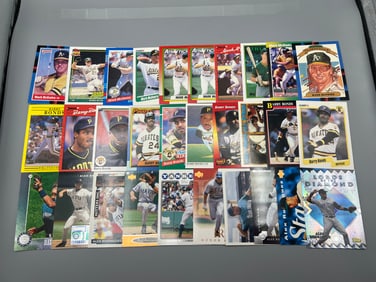 Lot of (30) Assorted Mark McGwire, Barry Bonds, & Alex Rodriguez Baseball Cards - Varying Conditions