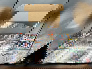 Box of Assorted Baseball Cards W/ Stars & Rookies - Varying Conditions