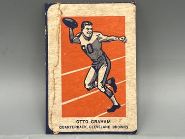 1952 Wheaties Otto Graham Hand Cut