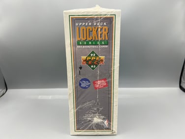 1992-93 Upper Deck Locker Low Series Michael Jordan Sealed Box - Possible Shaq Rookies