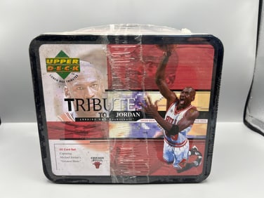 1998-99 Upper Deck Lunch Box Tribute To Michael Jordan Sealed Box - 30 Card Set