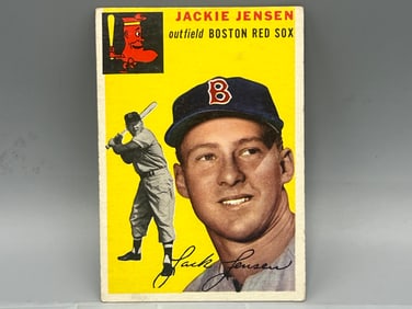 1954 Topps Jackie Jensen #80