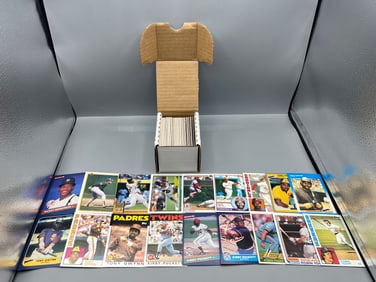 Lot of Approx. (100) Assorted Baseball Star Player Cards - Varying Conditions