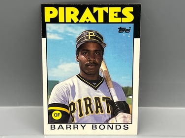 1986 Topps Traded Barry Bonds RC #11T