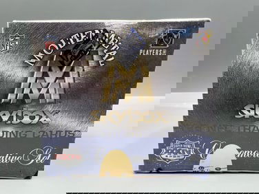 2000 Skybox Super Bowl XXXIV Molten Metal Sealed Commemorative Set #/2500