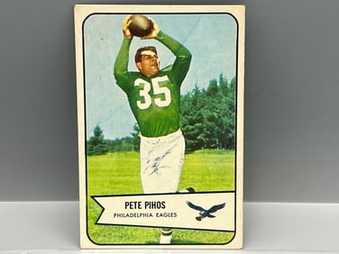 1954 Bowman Pete Pihos #9