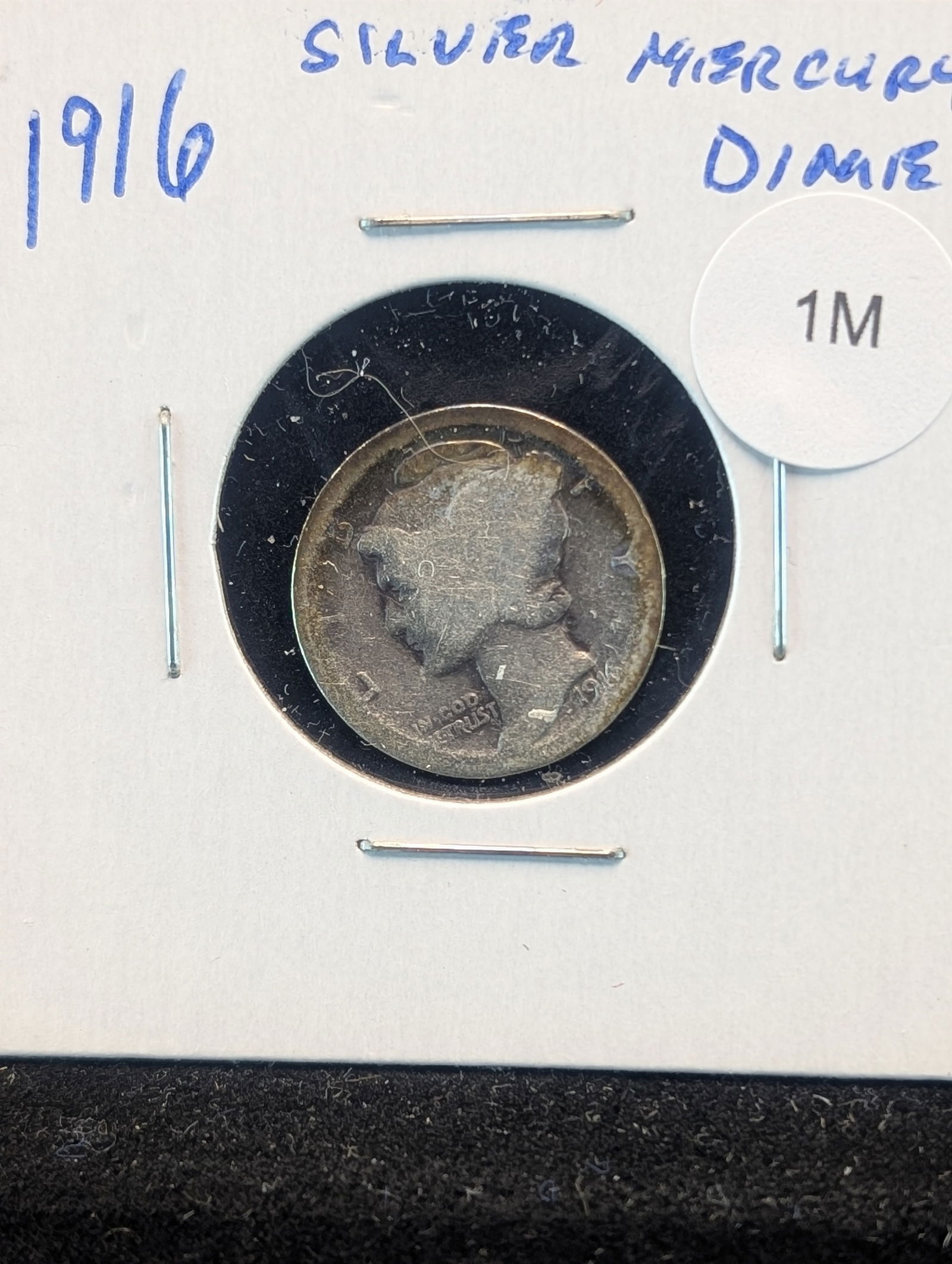 1916 Mercury Dime- 90% Silver